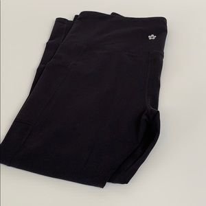 TUFF ATHLETICS BLACK LEGGINGS
